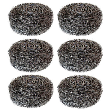 Star Dish washing Steel Scrubber 6 pcs pack - Karout Online -Karout Online Shopping In lebanon - Karout Express Delivery 