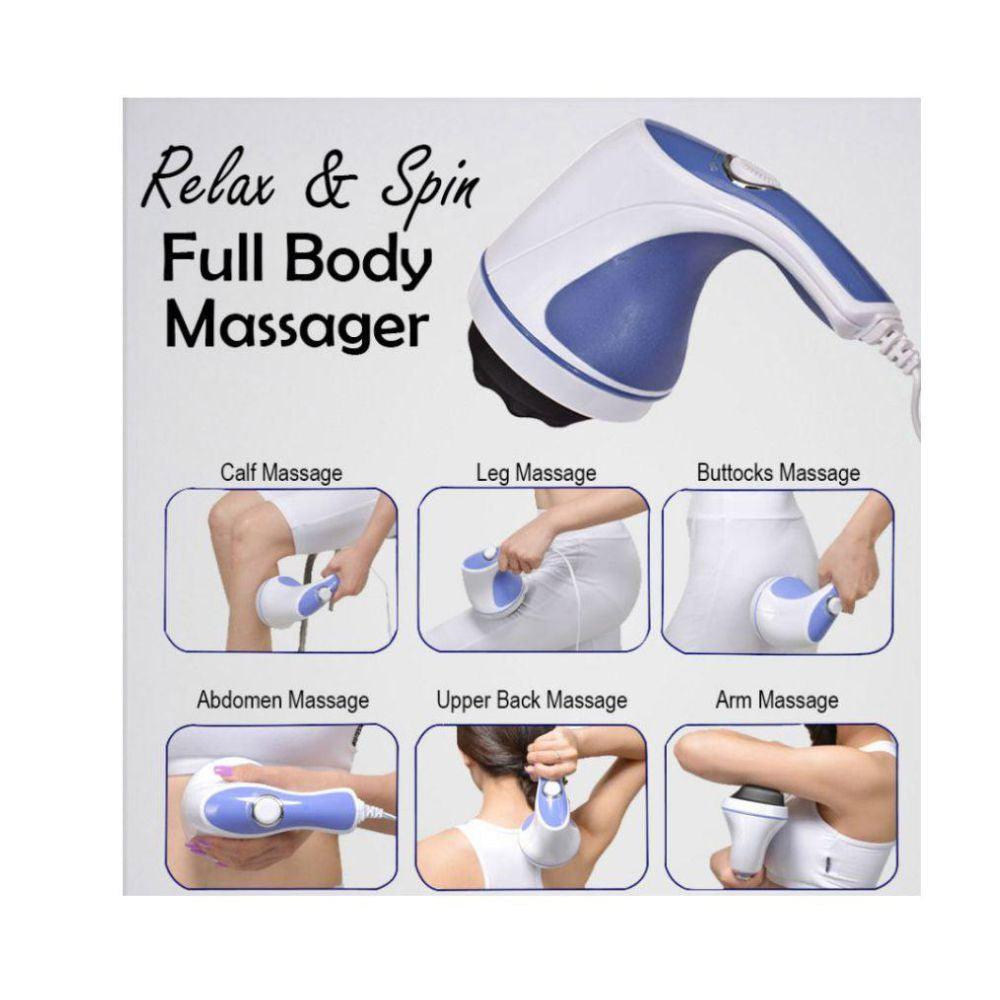Relax and spin tone massager / MA-118 - Karout Online -Karout Online Shopping In lebanon - Karout Express Delivery 