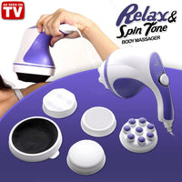 Relax and spin tone massager / MA-118 - Karout Online -Karout Online Shopping In lebanon - Karout Express Delivery 