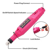 Mini Nail Machine, Variable Speed Rotary Detail Carver - Karout Online -Karout Online Shopping In lebanon - Karout Express Delivery 