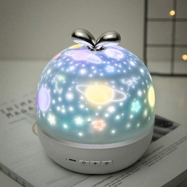 360 Degree Rotating Stars Night Light Lamp for Kids Bedroom Decor, 6 Patterns - Karout Online -Karout Online Shopping In lebanon - Karout Express Delivery 