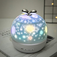 360 Degree Rotating Stars Night Light Lamp for Kids Bedroom Decor, 6 Patterns - Karout Online -Karout Online Shopping In lebanon - Karout Express Delivery 