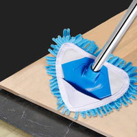 Extendable Triangular Mop 180 Degree Rotatable Telescopic Cleaning Mops Mini For Floor Bathtub Corner Multifunction Durable - Karout Online -Karout Online Shopping In lebanon - Karout Express Delivery 