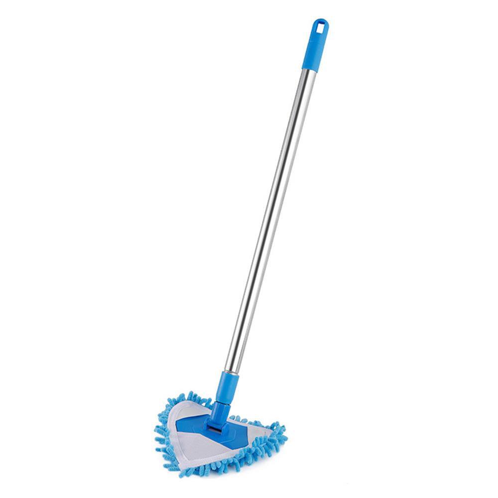 Extendable Triangular Mop 180 Degree Rotatable Telescopic Cleaning Mops Mini For Floor Bathtub Corner Multifunction Durable - Karout Online -Karout Online Shopping In lebanon - Karout Express Delivery 