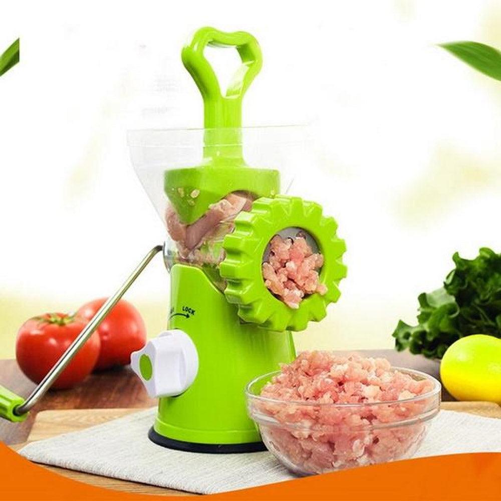 Multifunctional Plastic Manual Meat Grinder Manual Filling Machine Enema Home Kitchen Supplies Chopper Hand Operated /JR-1 - Karout Online -Karout Online Shopping In lebanon - Karout Express Delivery 