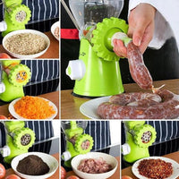 Multifunctional Plastic Manual Meat Grinder Manual Filling Machine Enema Home Kitchen Supplies Chopper Hand Operated /JR-1 - Karout Online -Karout Online Shopping In lebanon - Karout Express Delivery 