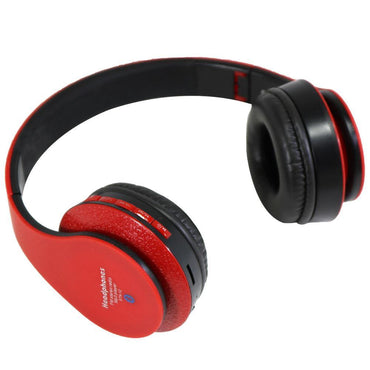 Stn-12 Wireless Bluetooth Headphone With Micro Sd Card Slot Fm Red Phone Acce