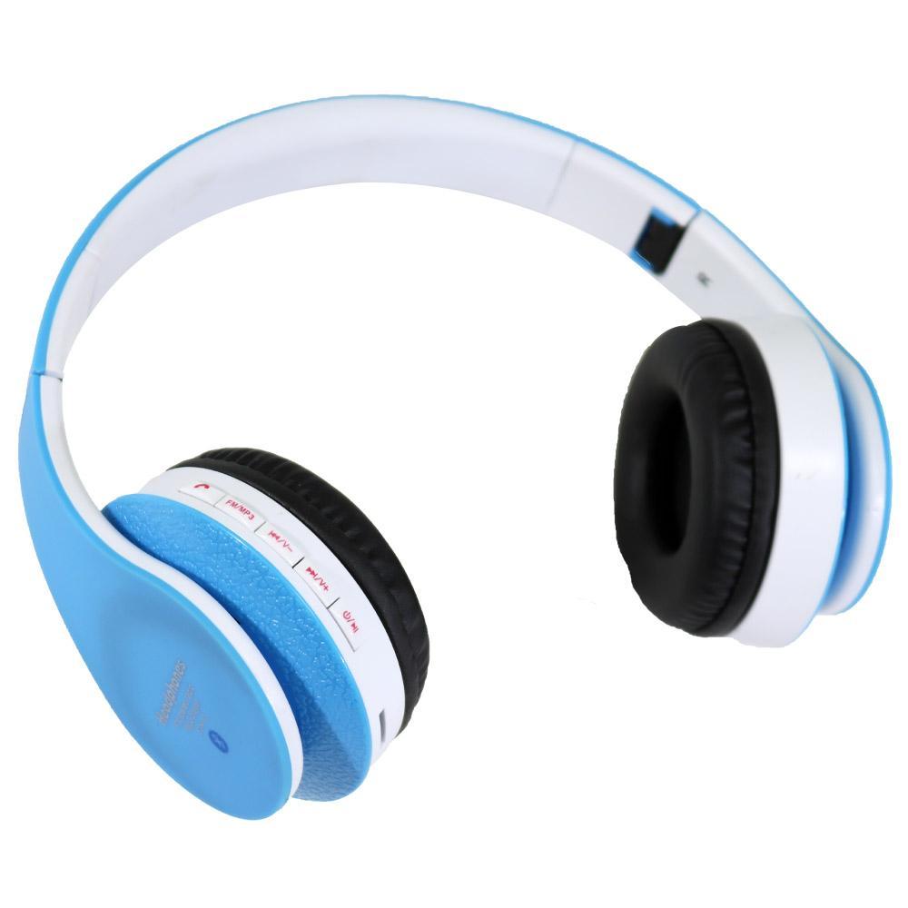 Stn-12 Wireless Bluetooth Headphone With Micro Sd Card Slot Fm Blue Phone Acce