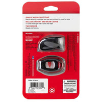 Schwinn 11 Lumen Quick Wrap Front and Rear Light Kit - Karout Online -Karout Online Shopping In lebanon - Karout Express Delivery 