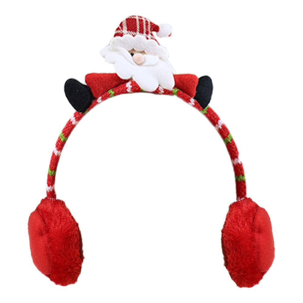 Christmas Santa Ear Cover Headband / Q-1019 - Karout Online -Karout Online Shopping In lebanon - Karout Express Delivery 