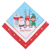 Christmas Napkin Set 33 x 33 ( 20 Pcs) - Karout Online -Karout Online Shopping In lebanon - Karout Express Delivery 
