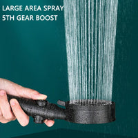 Shower Head Water Saving 5 Modes Adjustable Bath Shower High Pressure Bathroom Accessories / 22FK201
