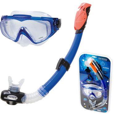 (NET) Intex 55962 Silicone Aqua Pro Smorkel Swim Set
