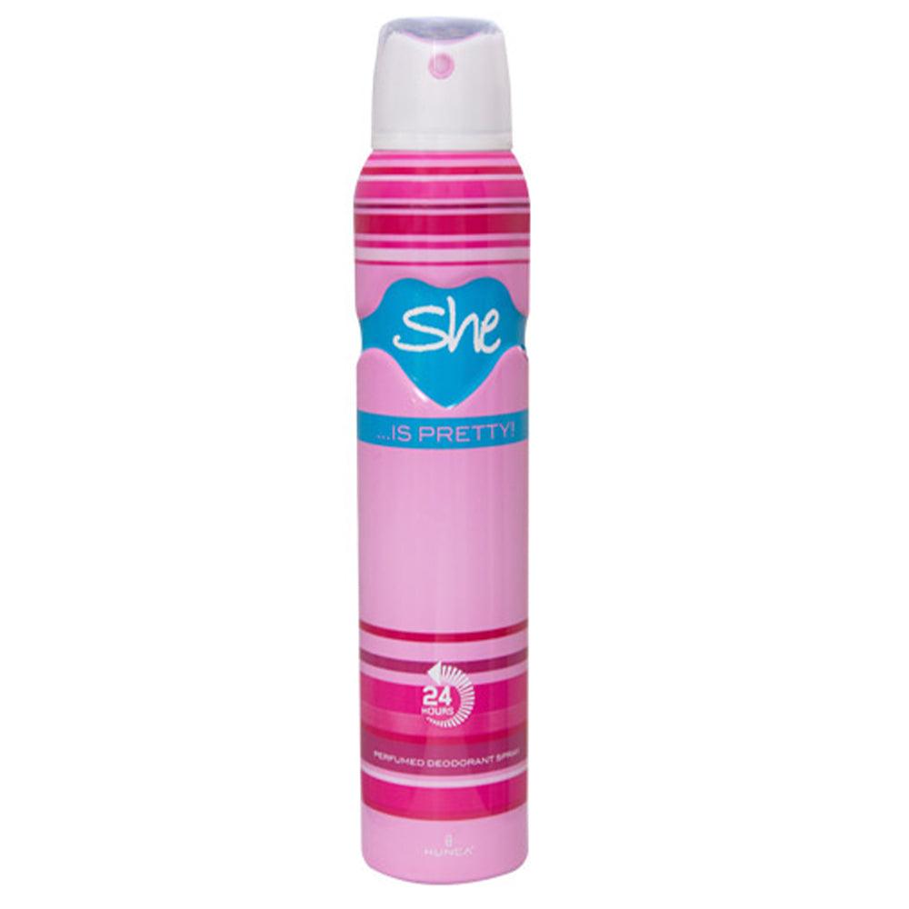 She Deodorant 200ml Pretty / GT-6773 - Karout Online -Karout Online Shopping In lebanon - Karout Express Delivery 