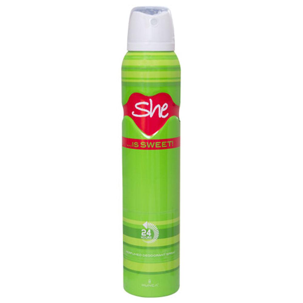 She Deodorant 200ml Sweet - Karout Online -Karout Online Shopping In lebanon - Karout Express Delivery 