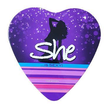 She Gift Set Heart 3 Pcs Set Edt-deo-body Lotion Sexy / GT-7802 - Karout Online -Karout Online Shopping In lebanon - Karout Express Delivery 