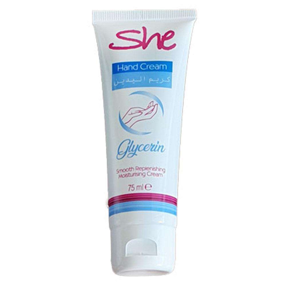 She Hand Cream 75ml Glycerin / GT-7127 - Karout Online -Karout Online Shopping In lebanon - Karout Express Delivery 