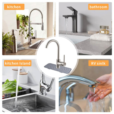 **NET**Silicone Faucet Waterproof Pad Kitchen Accessories / 5961124542126