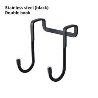 **(NET)**Stainless steel double S hook free punch wall hanging bathroom kitchen S hook