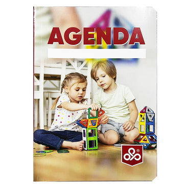 (NET) OPP Agenda Picture Dated 60 gsm S.C Cover 64 Sheets / 12 x 16.5 cm