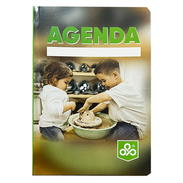 (NET) OPP Agenda Picture Dated 60 gsm S.C Cover 64 Sheets / 12 x 16.5 cm