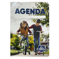 (NET) OPP Agenda Picture Dated 60 gsm S.C Cover 64 Sheets / 12 x 16.5 cm