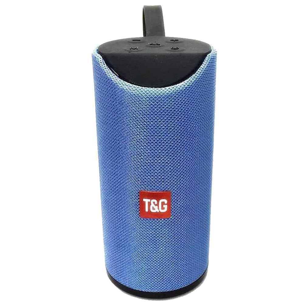 Tg113 Super Bass Splash-Proof Wireless Bluetooth Speaker (Multicolored) Blue Phone Acce
