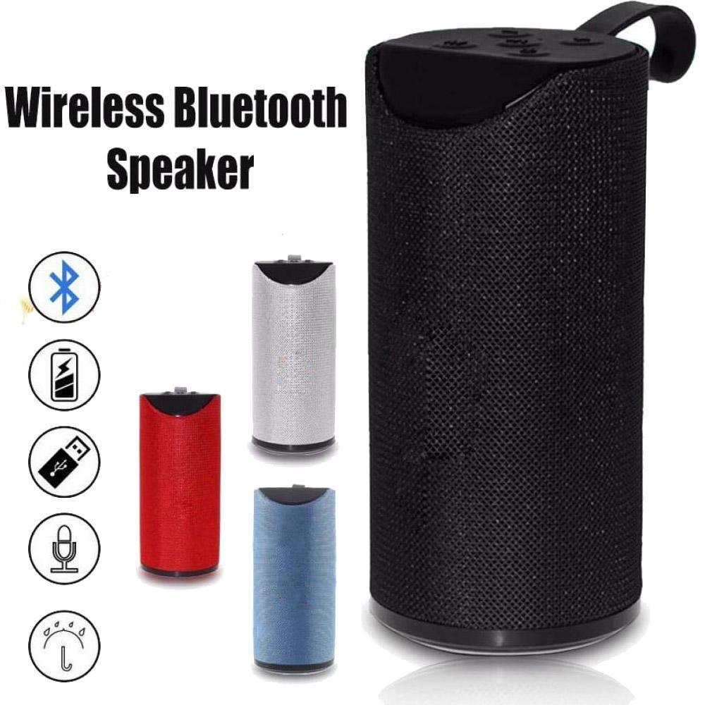 Tg113 Super Bass Splash-Proof Wireless Bluetooth Speaker (Multicolored) Phone Acce
