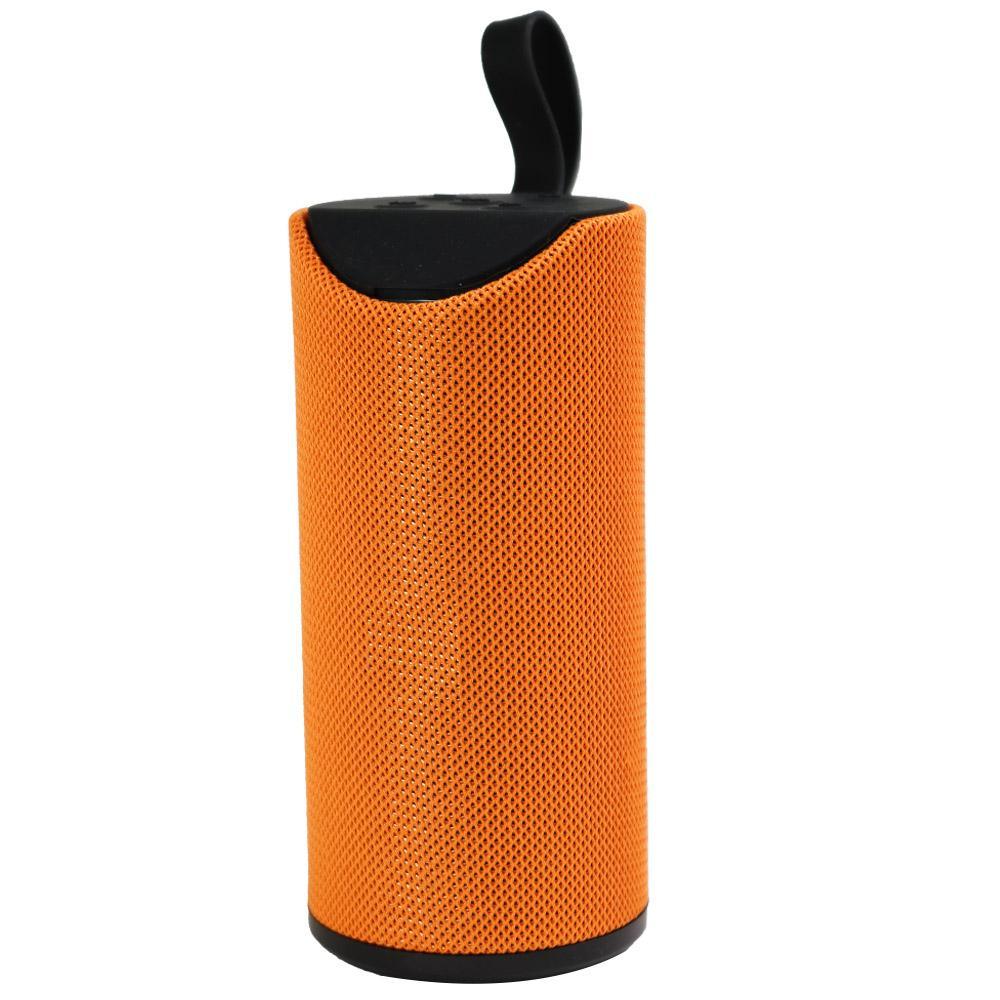 Tg113 Super Bass Splash-Proof Wireless Bluetooth Speaker (Multicolored) Orange Phone Acce