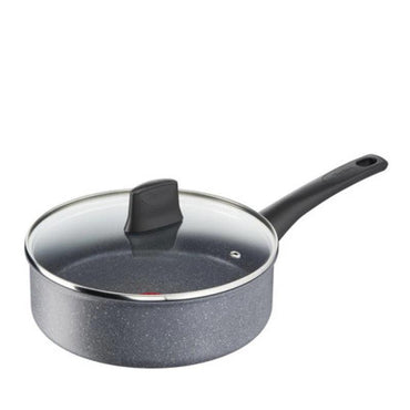 Tefal Mineralia Force Sautepan 24cm With Glass Lid / G1233223 - Karout Online -Karout Online Shopping In lebanon - Karout Express Delivery 