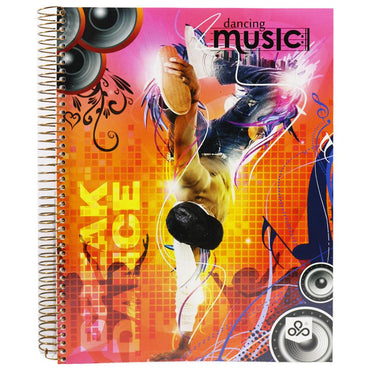 Opp Picture Spiral Notebook  21 x 27.5 cm 192 Sheets 384 Pages - Seyes - Karout Online -Karout Online Shopping In lebanon - Karout Express Delivery 
