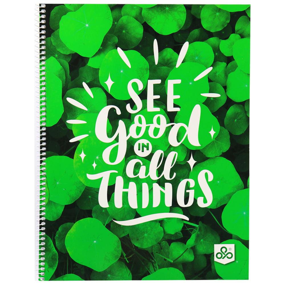 OPP PICTURE spiral notebook - 144 Sheets - 288 Pages - Seyes - Karout Online -Karout Online Shopping In lebanon - Karout Express Delivery 
