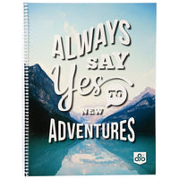 Opp Picture Spiral Notebook  21 x 27.5 cm 192 Sheets 384 Pages - Seyes - Karout Online -Karout Online Shopping In lebanon - Karout Express Delivery 