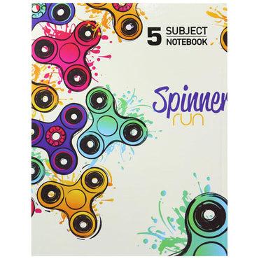 OPP 5 SUBJECT PICTURE NOTEBOOK -  96 sheets - 192 pages - Line - Karout Online -Karout Online Shopping In lebanon - Karout Express Delivery 