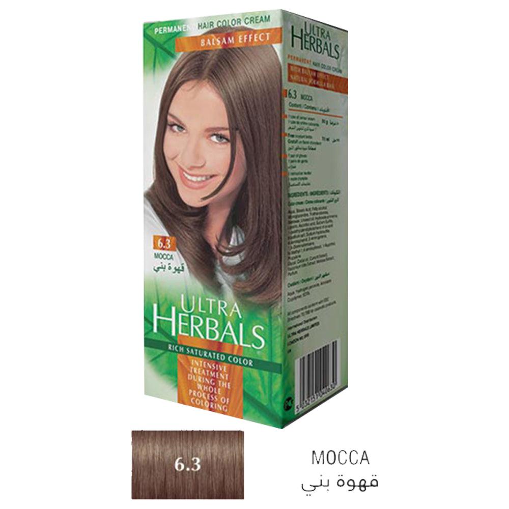 Ultra Herbals Hair Color Cream 6.3 Mocca - Karout Online -Karout Online Shopping In lebanon - Karout Express Delivery 