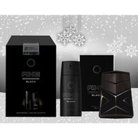 Axe Men Black Collection Eau De Toilette 100ml and Deodorant 150ml - Karout Online -Karout Online Shopping In lebanon - Karout Express Delivery 