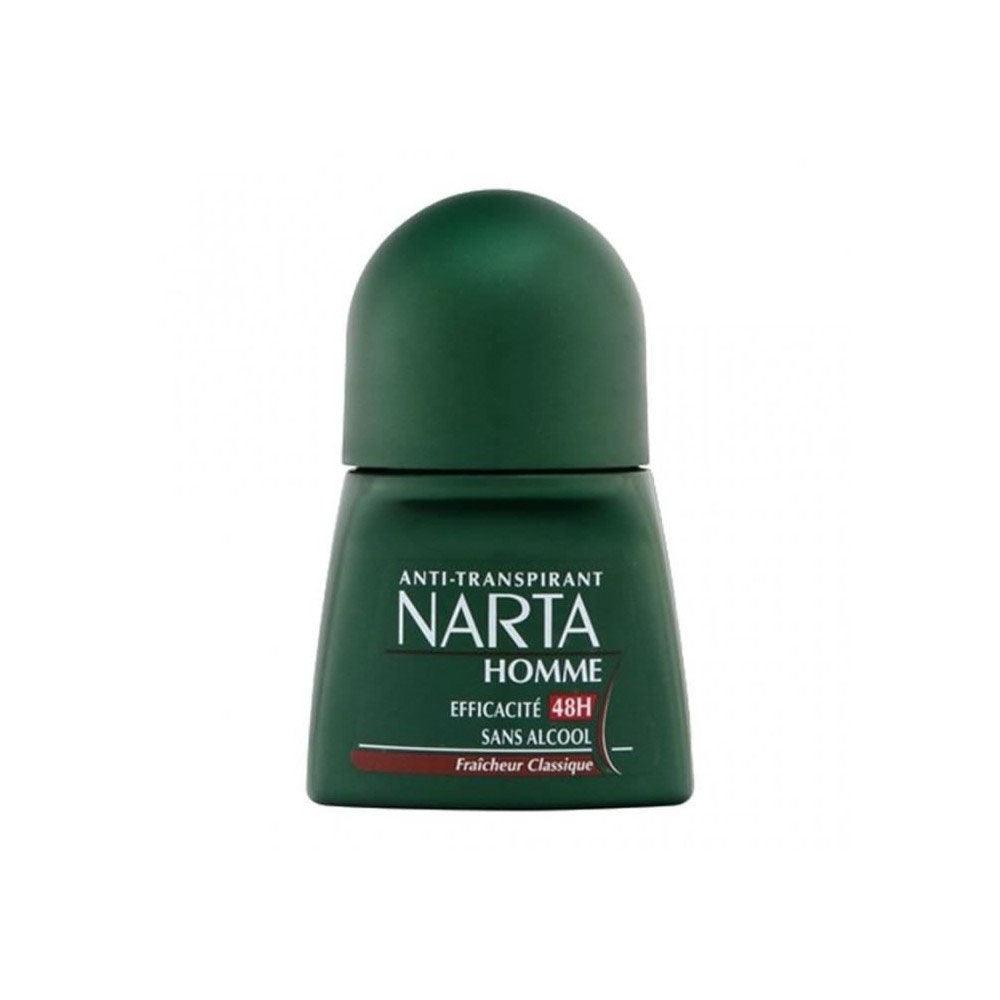 Narta Men Anti-Perspirant 48H EFFECTIVENESS  Roll on 50ml - Karout Online -Karout Online Shopping In lebanon - Karout Express Delivery 