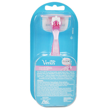 Gillette Venus 2 in 1 Breeze Razors Handle +1 Refill