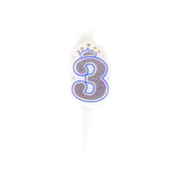 Birthday Glittered Number Candle / 22FK148