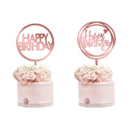 Cake Topper Acrylic 1 Pc