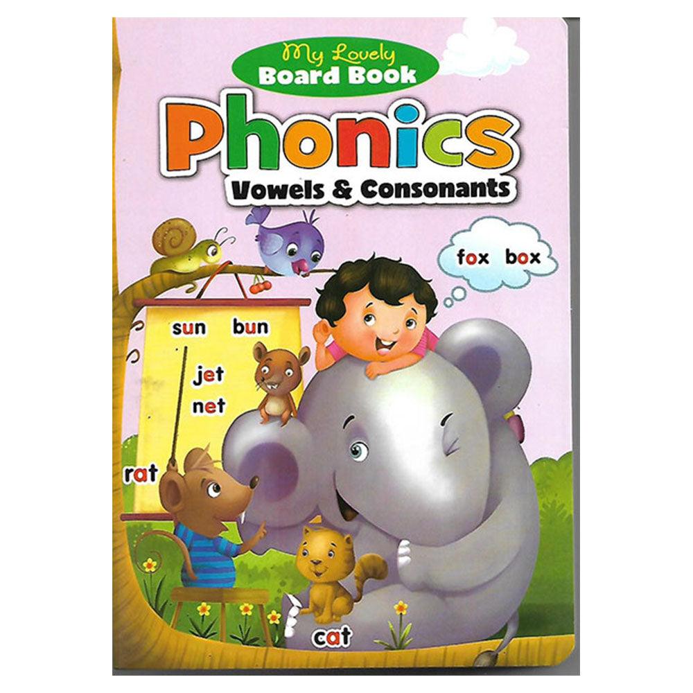 Mind To Mind My Lovely Board Book - Phonics, Vowels & Consonants - Karout Online -Karout Online Shopping In lebanon - Karout Express Delivery 