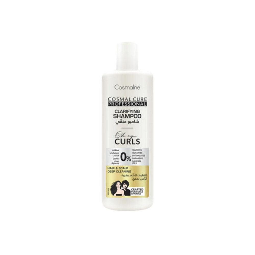 COSMALINE  CURE PROFESSIONAL OH MY CURLS CLARIFYING SHAMPOO 250 ml / B0004135 - Karout Online -Karout Online Shopping In lebanon - Karout Express Delivery 
