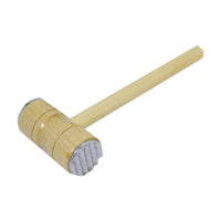 Wooden Meat Hammer Two Sided Pulling Beef.