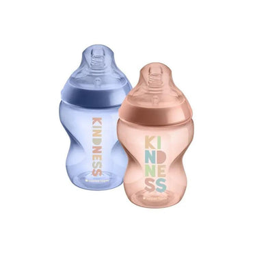 Tommee Tippee Set Of Closer to Nature Deco Bottle 260 ml 2 Pcs / 225504 - Karout Online -Karout Online Shopping In lebanon - Karout Express Delivery 