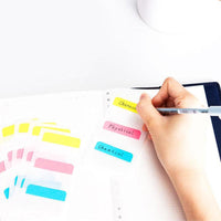 DELI EA11802 Index Tabs 45 x 28 MM - 3 colors - Karout Online -Karout Online Shopping In lebanon - Karout Express Delivery 