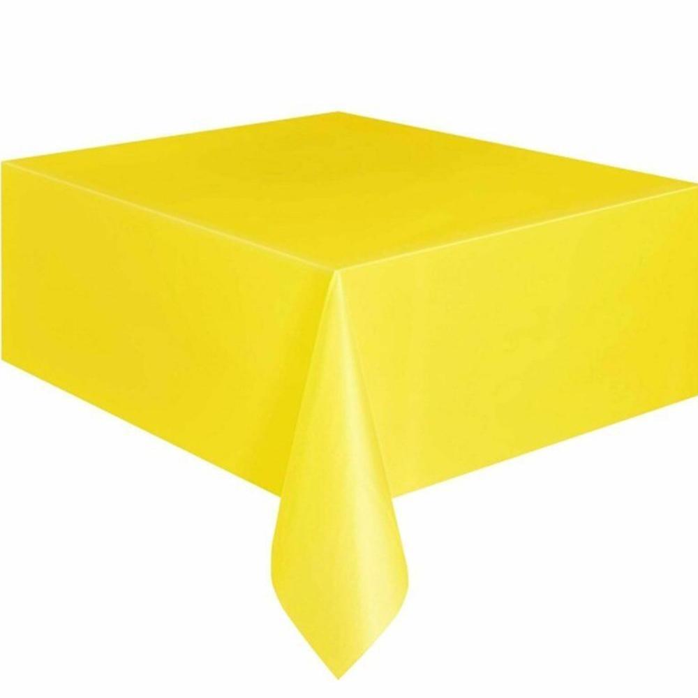 Birthday- Colored Table Cover Ab-118/001182 Yellow Birthday & Party Supplies