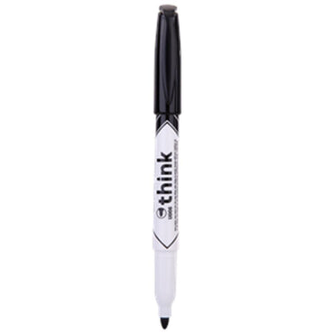 Deli U00620 Dry Erase Marker Think Black 1.2mm - Karout Online -Karout Online Shopping In lebanon - Karout Express Delivery 