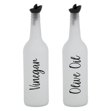 Herevin Ice Colored Oil Bottle Vinegar Olive Oil - Karout Online -Karout Online Shopping In lebanon - Karout Express Delivery 