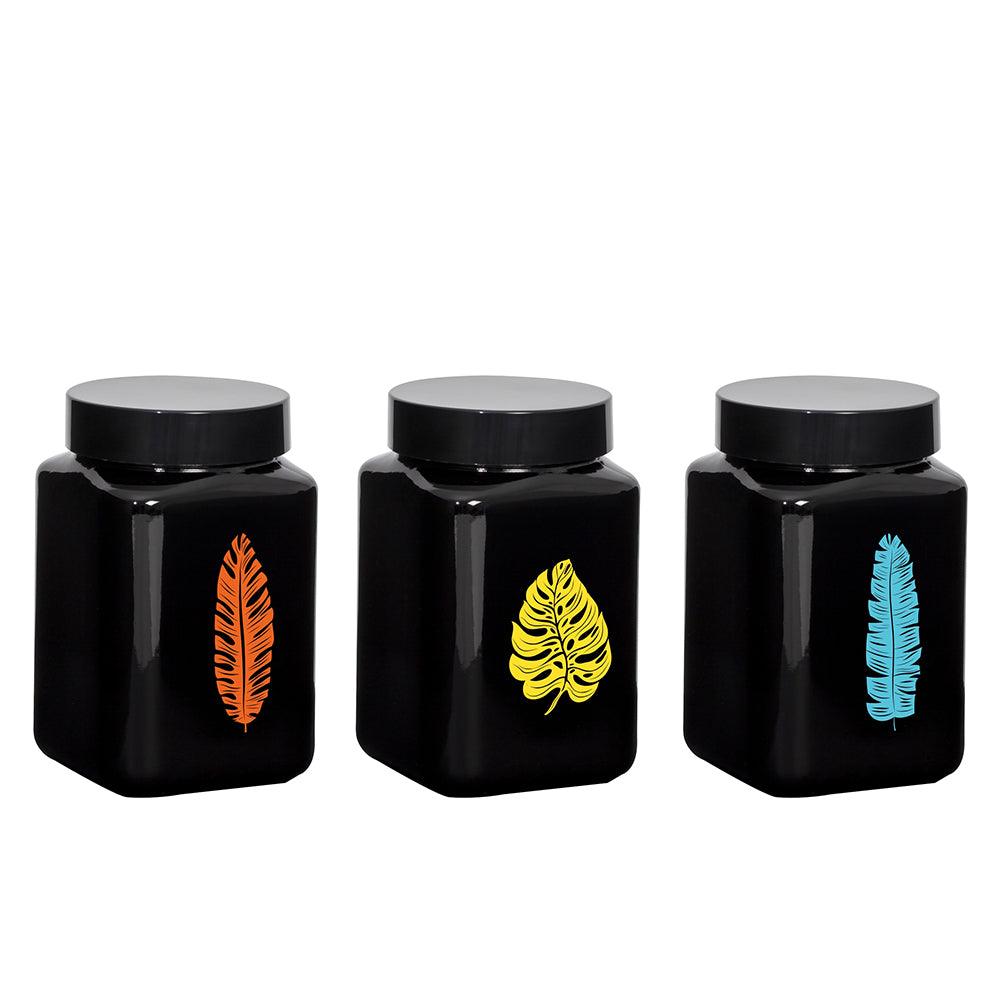 Herevin 3 Colors Leaf  Jar / 1.5Lt - Karout Online -Karout Online Shopping In lebanon - Karout Express Delivery 