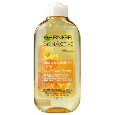 GARNIER SkinActive Botanical Toner with Honey Flower 200ml - Karout Online -Karout Online Shopping In lebanon - Karout Express Delivery 